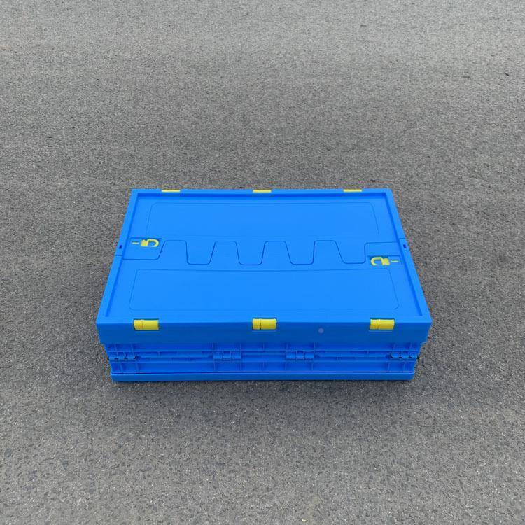 折叠箱装600-1RWG70汽车件物流箱件配周转折叠式包箱可配零盖