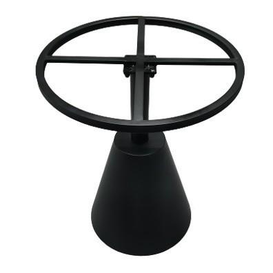 架铁艺简底约圆桌架茶几桌腿SLB支圆形餐台桌组合边桌几岩板休闲