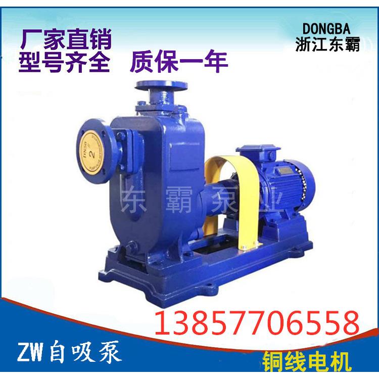 自吸排污污水泵高192吸程自吸泵化工自吸排泵540ZW20-0-7泵.5污KW