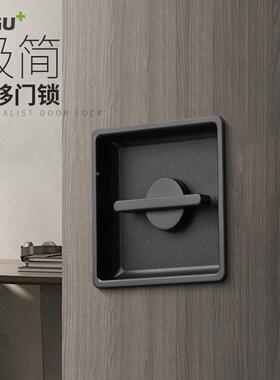 厨房卧卫口生间房间推平移轨道双开室单面拉门袋门移WKS门锁钩锁