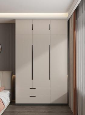 易Y*实木衣柜童家用卧室简组装儿床边F97687HJ双门户储物柜小型出