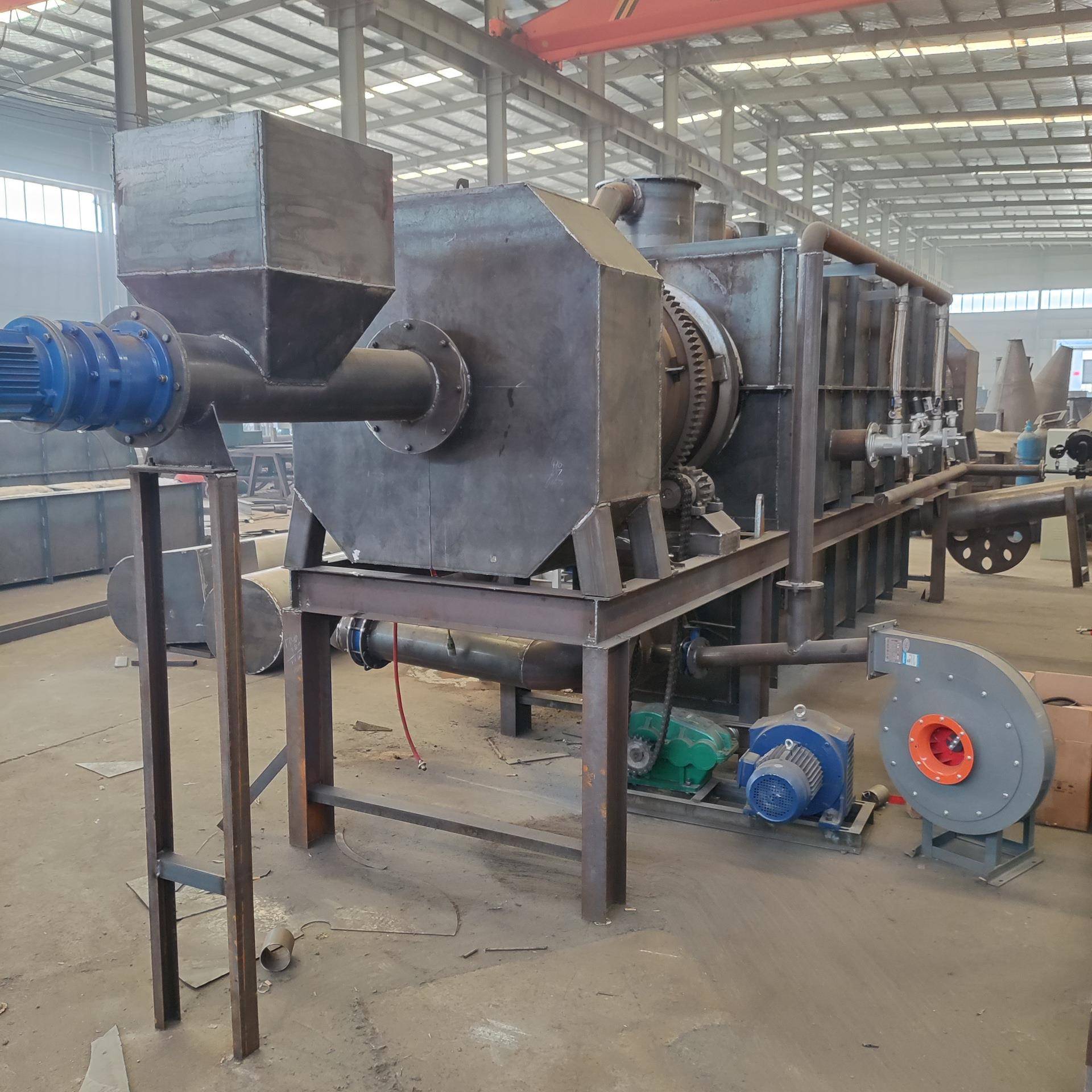 木GFV炭机械全动连续式炭化炉杏大型椰壳仁壳自炭设化备活性炭