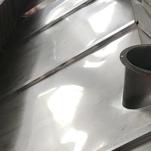 工业304不锈钢烟罩间风排气集尘吸罩车油烟除尘CBA排罩厂家风机