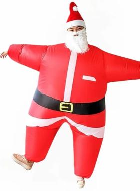 圣诞圣诞老OBP人装充服圣诞树服雪人服舞台气演服表造型