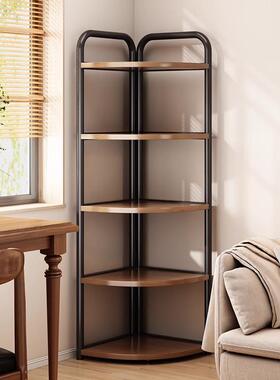 转三角形柜20646落地客厅拐角书架角架卧室家用收纳架角柜墙角置