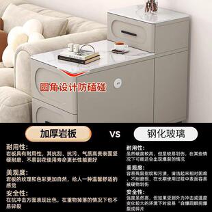 边移小动边玻柜沙发几侧边璃客厅桌子茶水现代11260简约茶几家用