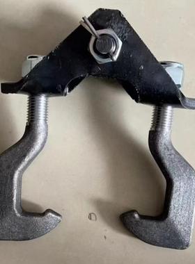 单轨吊U棚挂型钩56342矿U型棚用悬挂钩子使用单方便轨吊卡具钳