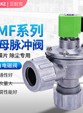 电磁脉冲阀DMF-ZM-25/45DD布袋除尘器带螺母螺帽24v直角式脉冲阀