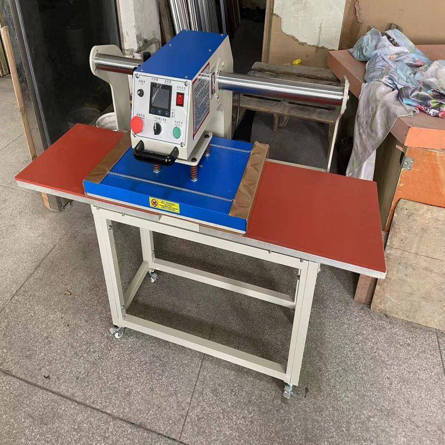 动烫双工位位烫画机WAV津科气气动画机双工衣服烫画机服务周到