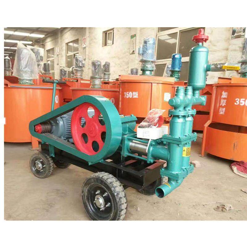 小型高压活5塞凝式泥ESX浆泵bw150砂浆注浆机bw2土0水泥混灌浆压