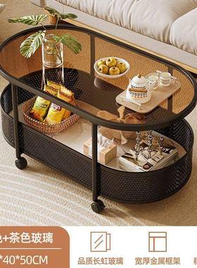 奶油约风边几桌可移桌动子小户型角几沙发边柜简现茶几小UPJ推代