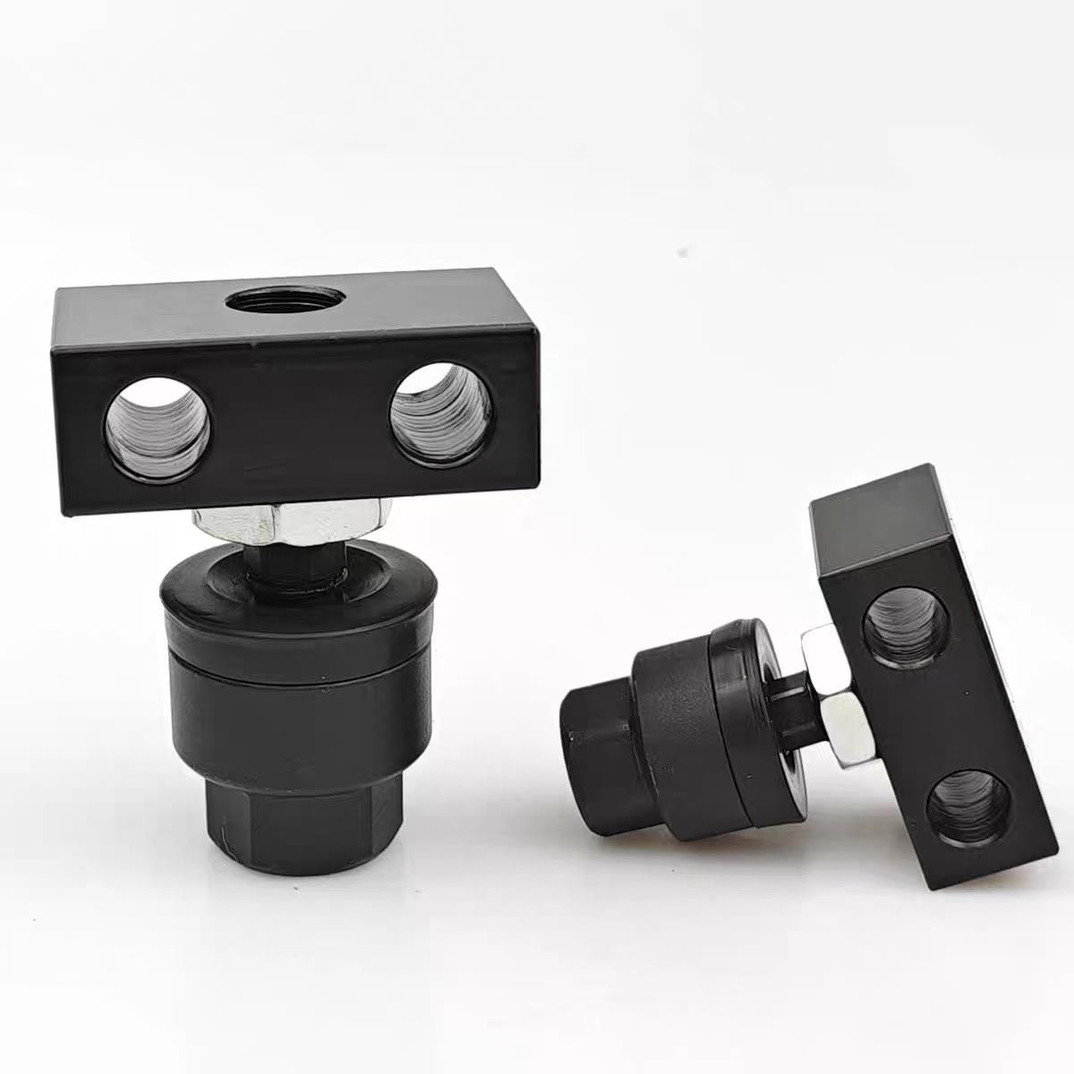 载重S型气缸浮动接头MC向浮动接头带脚座法兰万JAHFJYVHAHL