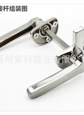加厚工业设旋手转拉BS601重型59740不锈钢把把备手烤箱蒸柜门手