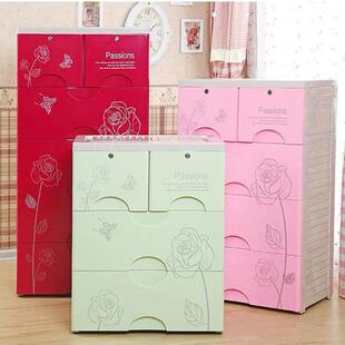 厂LBP家直供佳ABS抽屉式收纳柜6面宽置地鸿式五斗柜0储衣物收纳物