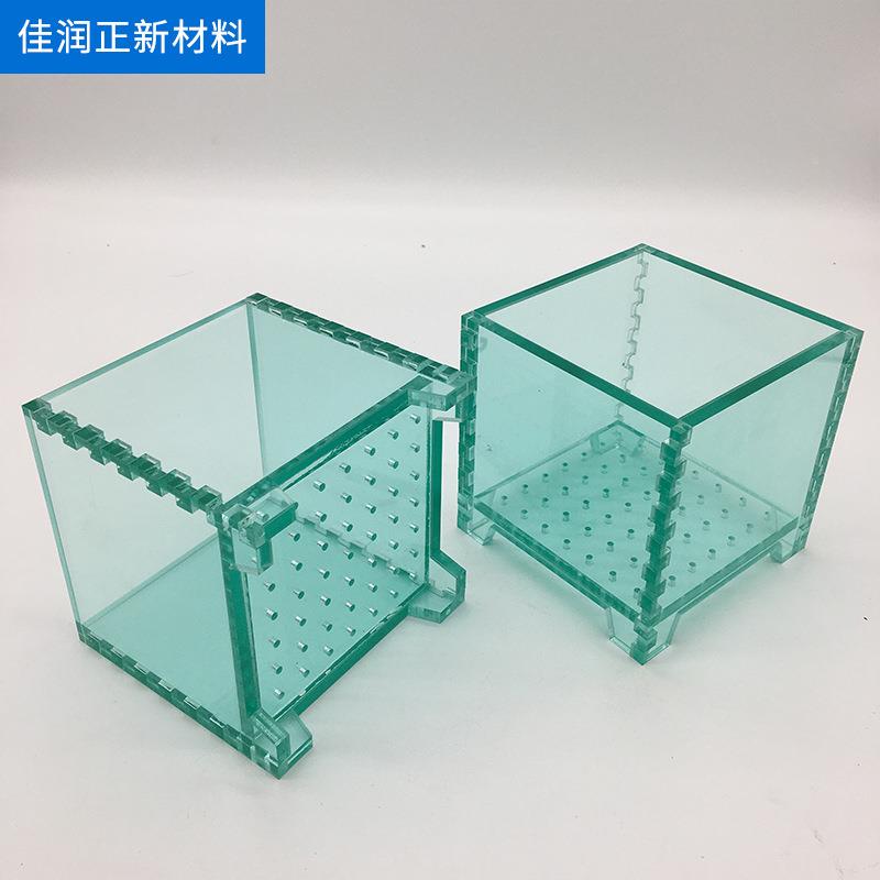 亚克力鲜花盒盆塑料盆有玻璃亚克力a机花盆阳台亚花克花力花器