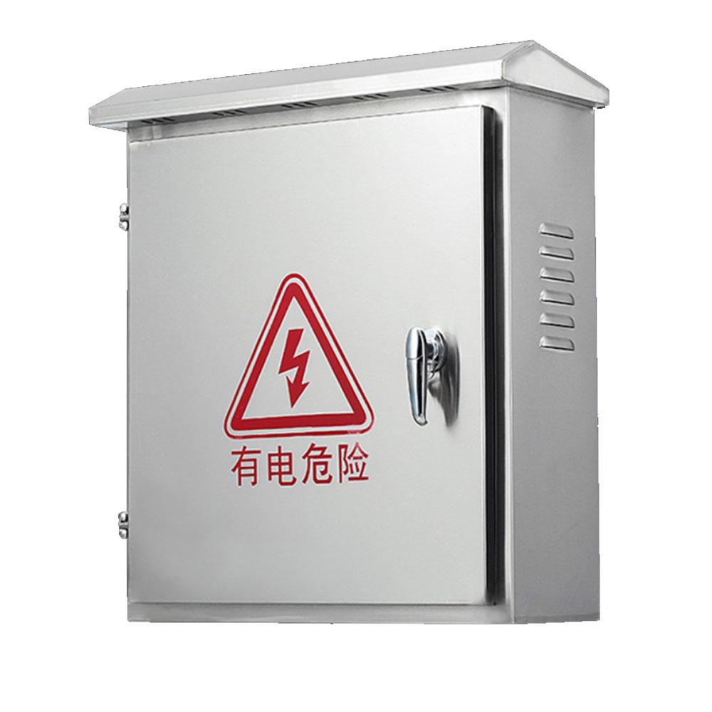 不锈直钢配电箱户外防雨立柱箱监箱仪表箱充照电桩YVL明控箱厂家