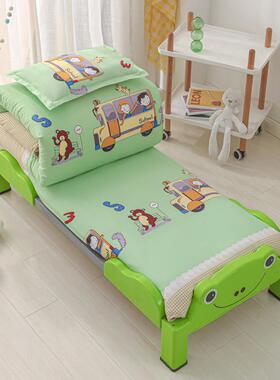 全幼棉儿园被子三件套UZQ棉儿童春被冬被纯被套宝宝午睡六秋件套