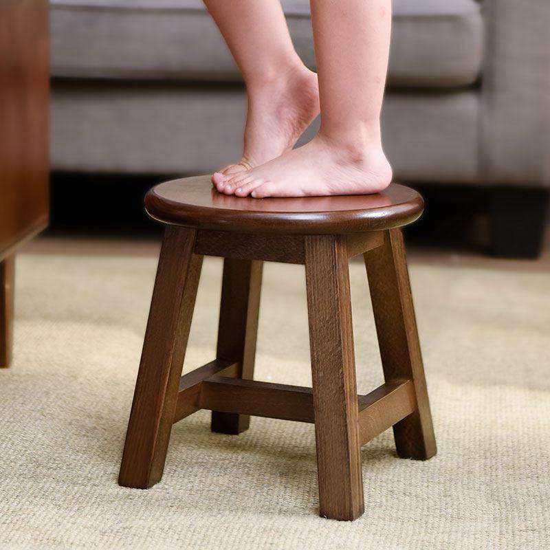 家逸实木小凳多子功能胡木凳子沙凳茶几凳70605发客厅垫脚凳圆矮,住宅家具,矮凳,淘宝优惠券,粉丝福利购,淘宝优惠卷