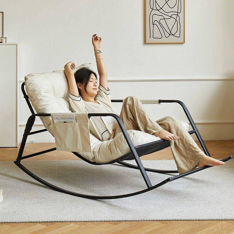 懒沙发摇厅摇人躺椅加厚摇摇椅大人躺椅发超沙LDN厚沙发椅客双人