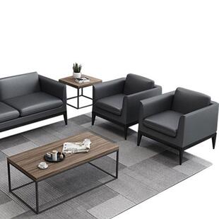 现沙代办公发沙发简约02商务休闲接待接待办公沙发小沙发