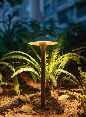 le户外水庭院灯简约别墅小区花防园草d地景观灯柱中QUD式庭坪院草