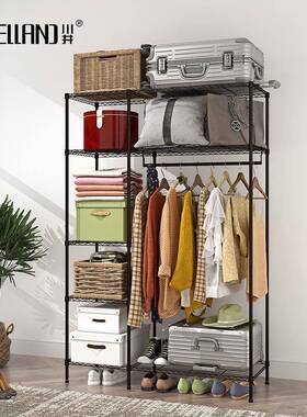 7W衣柜尘用出租房F757J768用易布衣柜结实耐全钢架全封闭拉链简式