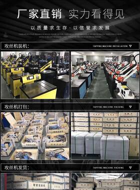 M3M16能电动攻丝机伺服M6-M30摇臂数控-电LHA动攻丝机全自动攻智