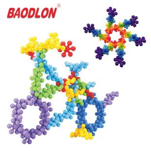 BAODON宝德龙具花积木玩幼梅儿园AZM桌面L玩具