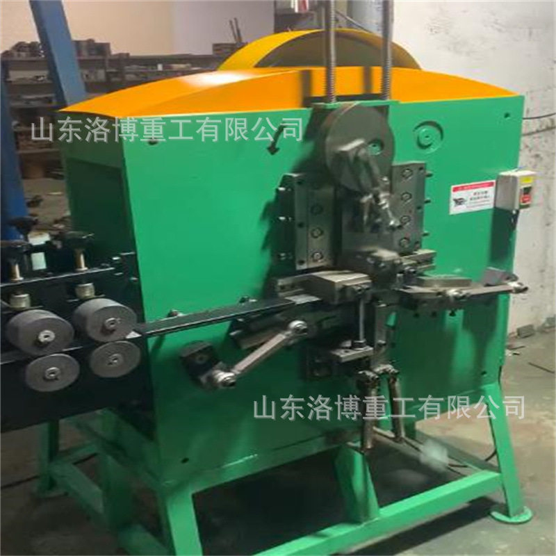 全自动钢带铜打包扣S钩D扣成型机