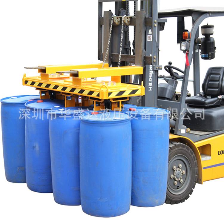 六油桶夹吊YL6 叉车专用搬运夹 YL8油桶吊具 八油桶搬运夹