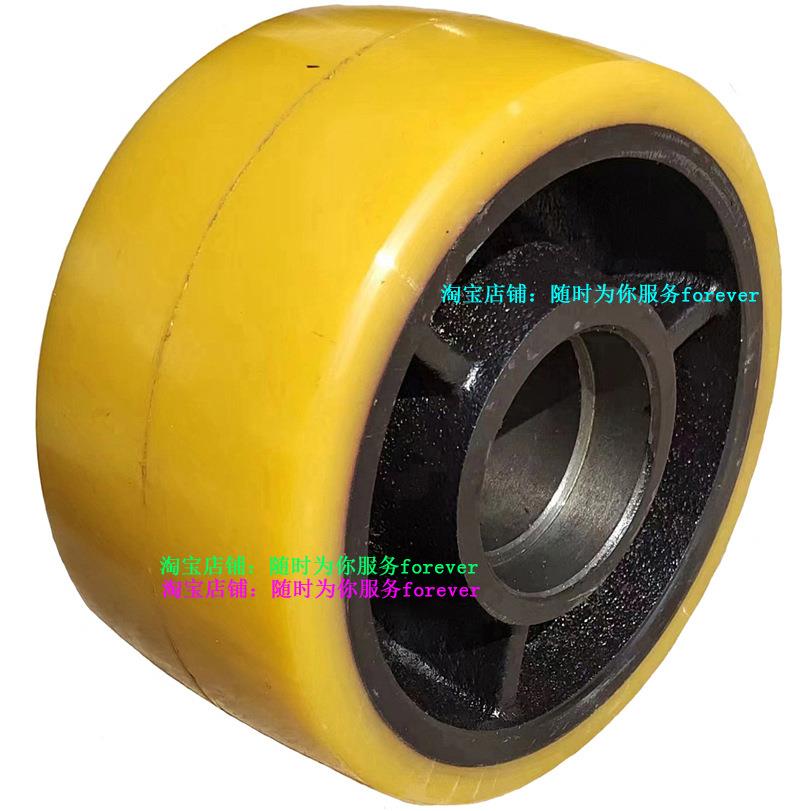 大隆电HEW动堆高L机CD1高5平衡D轮万向轮子DAONG堆车后轮包胶轮胎
