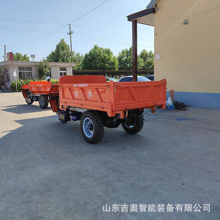 工程柴油HZB三轮车拖18马力自三卸翻斗蹦子三吉奥轮拉机