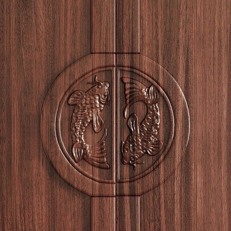 CFB新中式乌金木实木销衣柜家用家卧室推拉移门收纳柜子端厂家直