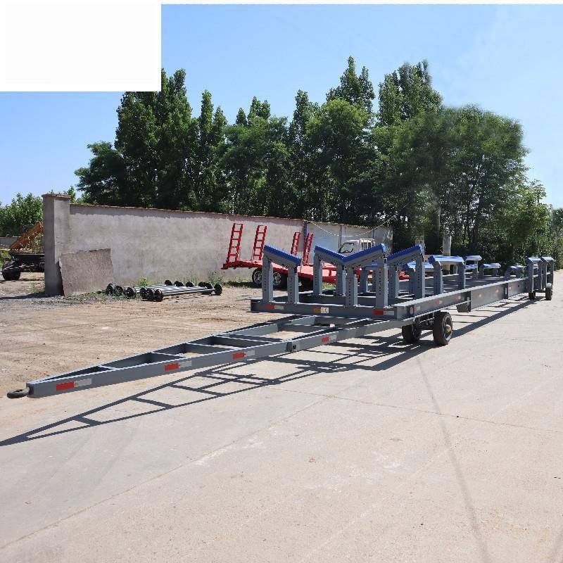 20吨大型游艇拖车船拖车小型游艇拖车玻璃钢艇拖车