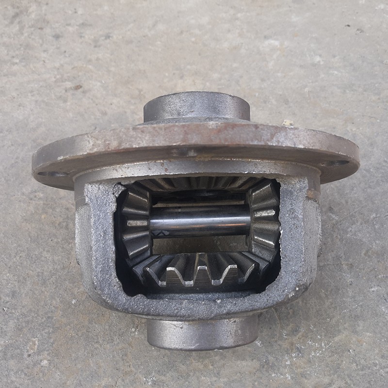 电动三轮车差速器总成工地砖窑后桥牙变速箱差速器半轴齿轮配件