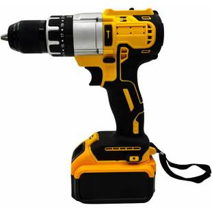 德伟款21V大功率13mm锂电冲击钻 多功能手电钻全套工具配件套装