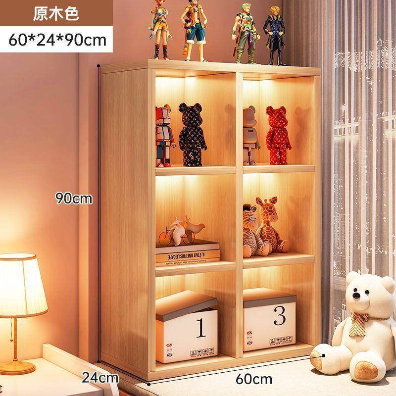 书架家用置物架纳实用飘窗格子柜实木腿柜易书柜客524厅收储物简