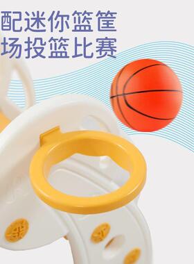 儿童滑梯宝宝内组合滑滑滑梯可客厅滑滑室梯幼儿滑梯折IGV叠可拆