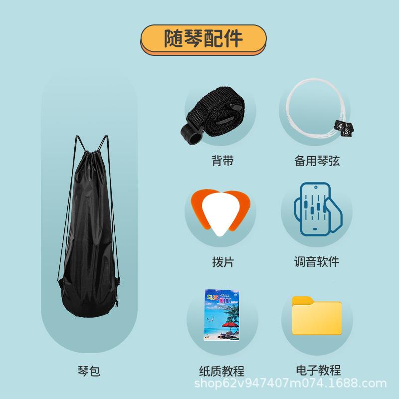 学早教克弹里力具量音乐乐器儿21英寸童吉他奏宝宝里玩初者男女孩