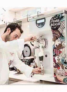 Pasm百世贸冰淇淋机商用S111o/S9883油30T/S970带泵甜机奶筒机奶