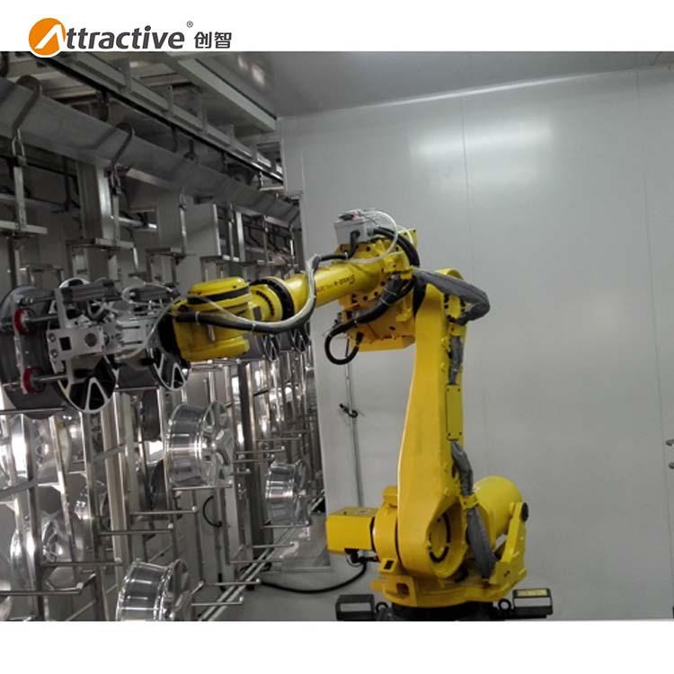 汽配件uv涂装涂线FFE房高温烤漆自动喷喷漆流车水线