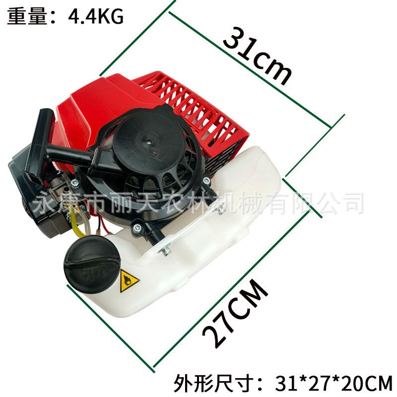 IE48F/63CC二冲程地汽油机发机钻挖坑微机耕机船外机IE48F卡丁车