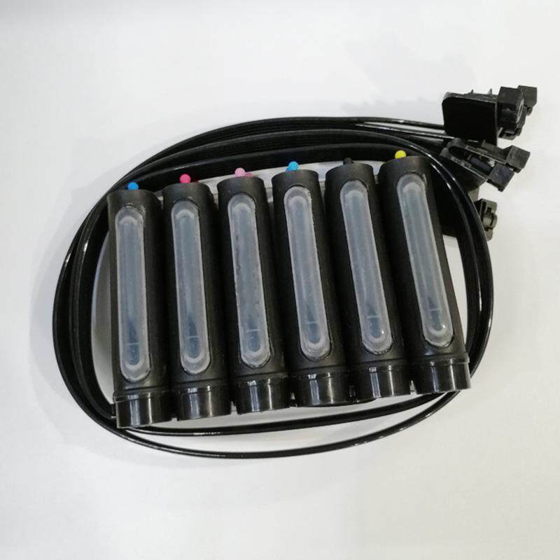 V墨水U连供墨盒L800R230T50改装平板机连供-连耐腐蚀VU黑色供