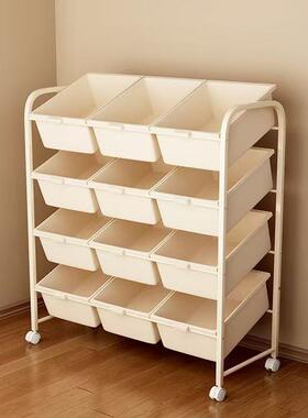 玩具收纳动架儿用童书报置架家绘画书本落物地储物架90089子移推