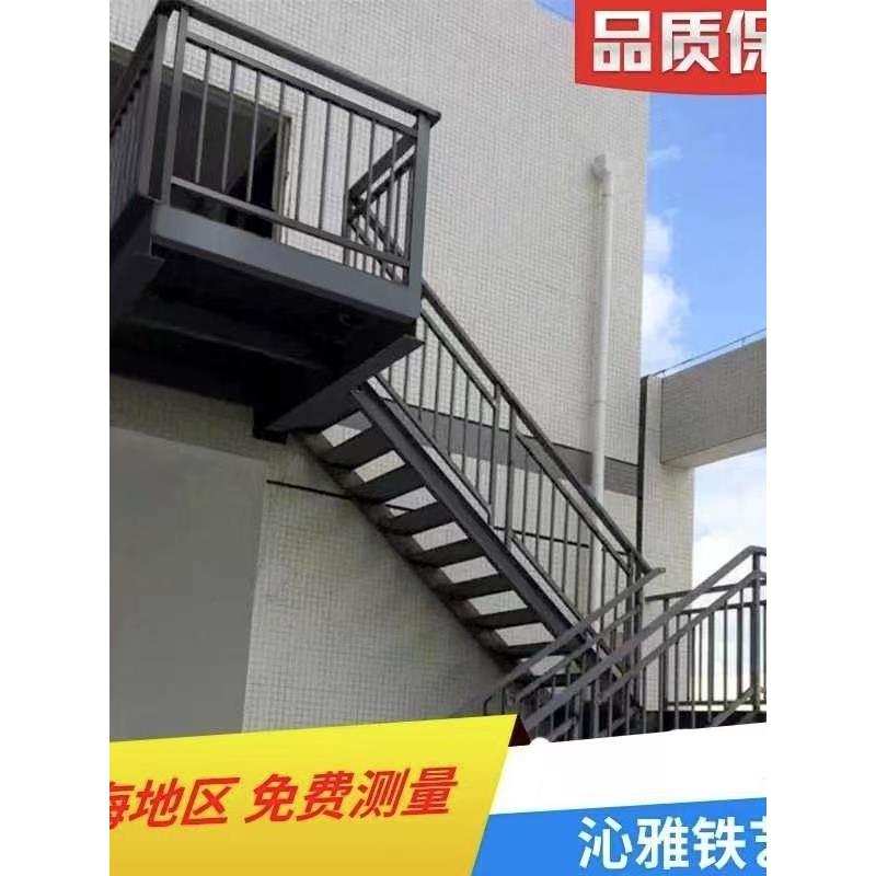 江浙沪定制室内外金属钢结构整体铁楼梯设计安装焊接旋转楼梯平台