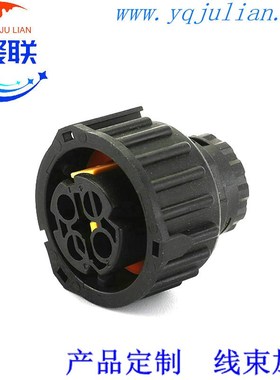 国产1-1813099-3 汽车防水接插件 2P圆柱形插头DJ3022Y-2.5-21