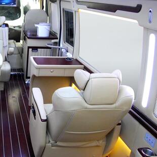 汽遮87804阳卷帘房车商务车手动窗帘依柯样车载侧挡式伸车缩太阳