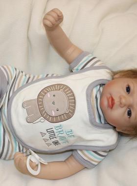 22nch软搪婴胶娃娃娃SDK-72R1仿真儿重生娃儿童玩偶塑胶i娃娃货源