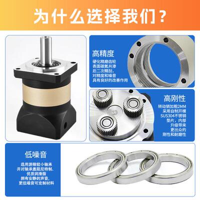 源头工厂高精密行IMJ星减速机伺服60/0步进67/8电机8齿5轮箱减速