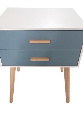 卧室家具新储床头柜sd150现代简约木款质纳柜多收层抽屉式物柜